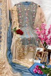 R 548 Nx By Ramsha Organza Embroidery Pakistani Suits Wholesale Clothing Suppliers In India

